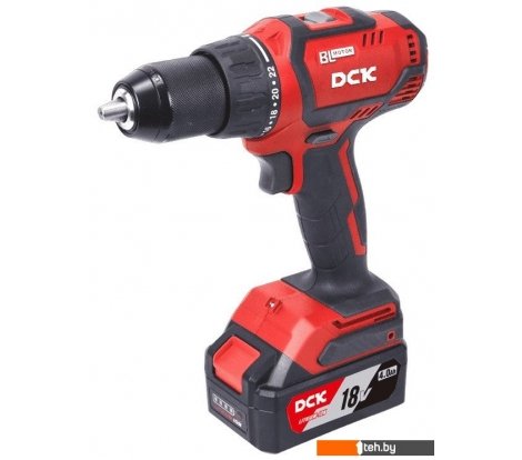  - Шуруповерты, гайковерты, электроотвертки DCK KDJZ04-13 Type EM (с 2-мя АКБ, кейс) - KDJZ04-13 Type EM (с 2-мя АКБ, кейс)
