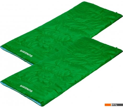  - Спальные мешки Sundays ZC-SB001 (2 шт, зеленый) - ZC-SB001 (2 шт, зеленый)