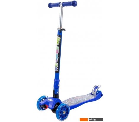  - Самокаты Полесье Со складной ручкой 0072C-V1(С) (синий) - Со складной ручкой 0072C-V1(С) (синий)