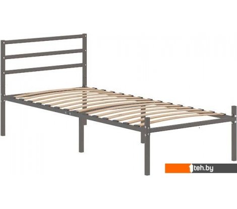  - Кровати Домаклево Металика Г3 80x200 (серый) - Металика Г3 80x200 (серый)