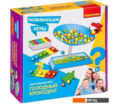  - Развивающие игрушки Bondibon Голодный крокодил ВВ4176 - Голодный крокодил ВВ4176