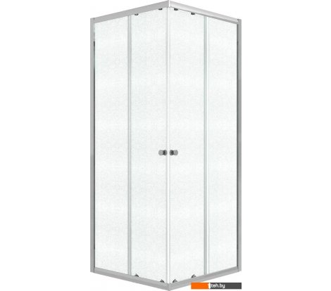  - Душевые кабины Niagara Eco NG-1010-14QMT 100x100x190 (хром/стекло матовое) - Eco NG-1010-14QMT 100x100x190 (хром/стекло матовое)