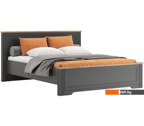  - Кровати Black Red White Jasmin LOZ180х200 Д (графит/дуб артизан/графит) - Jasmin LOZ180х200 Д (графит/дуб артизан/графит)