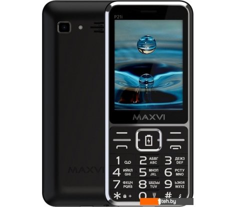 - Мобильные телефоны Maxvi P21i (черный) - P21i (черный)