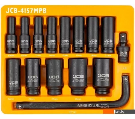  - Биты, головки, насадки, держатели JCB 4157MPB (15 предметов) - 4157MPB (15 предметов)