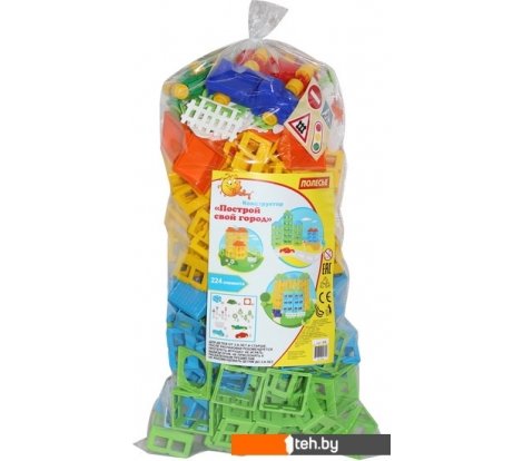  - Конструкторы Полесье 56276 Построй свой город - 56276 Построй свой город