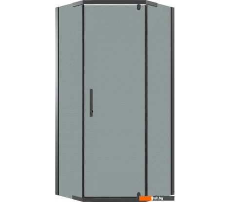  - Душевые кабины Niagara Eco NG-1010-14DT 100x100x190 (черный/стекло тонированное) - Eco NG-1010-14DT 100x100x190 (черный/стекло тонированное)