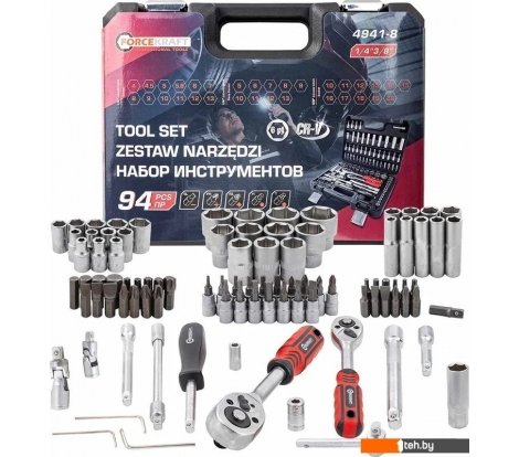  - Наборы инструментов ForceKraft FK-4941-8 (62156) - FK-4941-8 (62156)