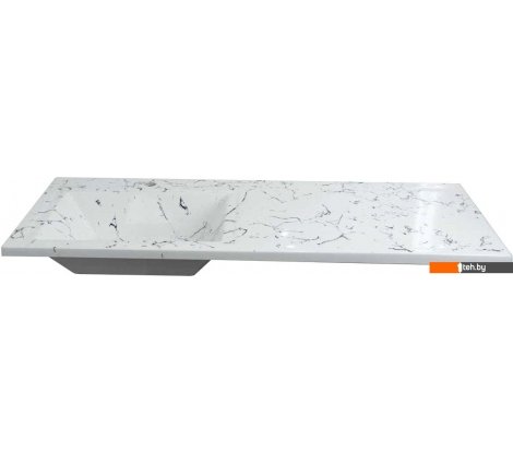 - Умывальники Marko Марсал 110 L (белый мрамор) - Марсал 110 L (белый мрамор)