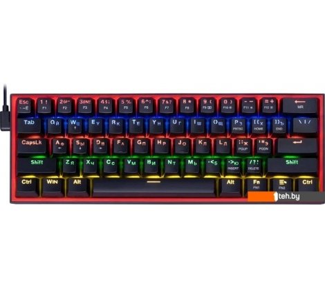  - Клавиатуры Redragon Fizz (Redragon Melt-Gold, черный/красный) - Fizz (Redragon Melt-Gold, черный/красный)