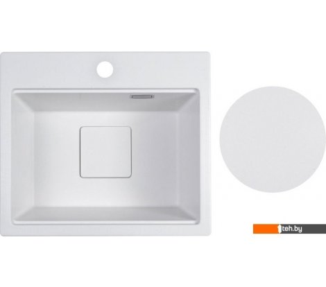  - Кухонные мойки Marblan Comfort 48 (иней, с сифоном) - Comfort 48 (иней, с сифоном)