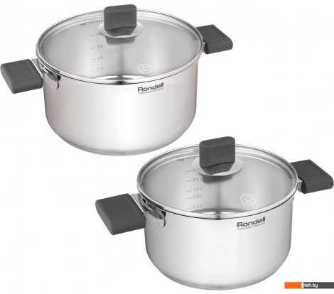  - Кастрюли Rondell Quadro (3.1л+5.1л) - Quadro (3.1л+5.1л)
