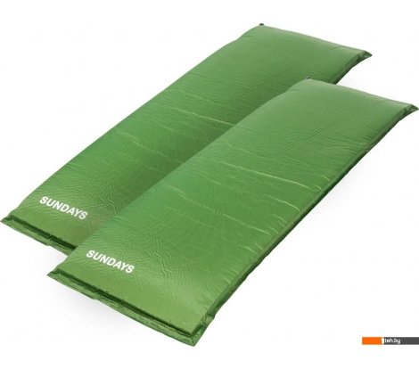  - Туристические коврики Sundays ZC-SIM001-2 (10 см, 2 шт, оливковый) - ZC-SIM001-2 (10 см, 2 шт, оливковый)