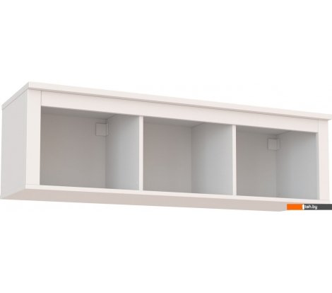  - Полки, стеллажи, системы хранения Mio Tesoro Сага навесная 3 секции (белый) - Сага навесная 3 секции (белый)