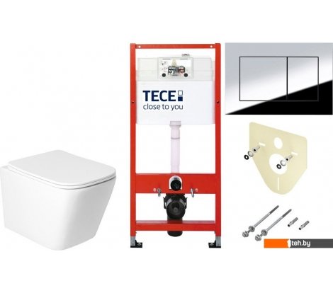  - Унитазы Saniteco KW-9004WS + TECE Kit 9400412 - KW-9004WS + TECE Kit 9400412