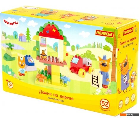  - Конструкторы Полесье Три кота. Домик на дереве 61380 - Три кота. Домик на дереве 61380