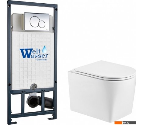  - Унитазы WeltWasser Marberg 507 + Nesenbach 004 GL-WT + Mar 507 RD-CR - Marberg 507 + Nesenbach 004 GL-WT + Mar 507 RD-CR