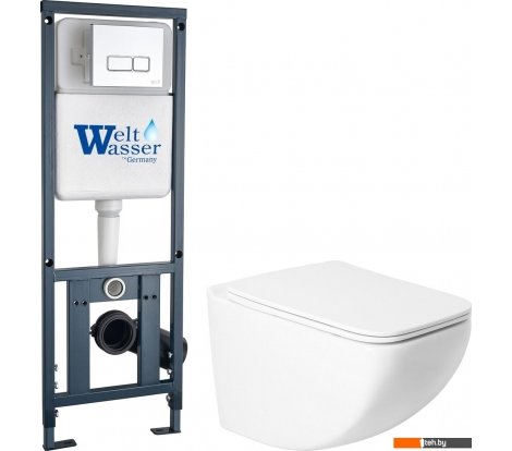  - Унитазы Saniteco KW-99048 + 410 + 410 SE CR - KW-99048 + 410 + 410 SE CR