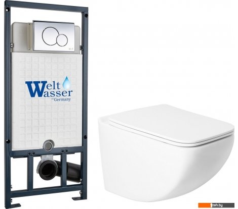  - Унитазы Saniteco KW-99048 + Marberg 507 + Marberg 507 RD CR - KW-99048 + Marberg 507 + Marberg 507 RD CR