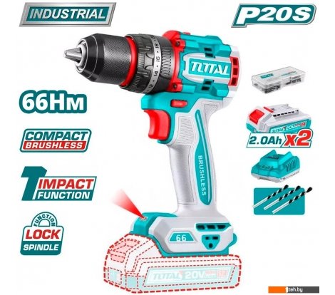  - Шуруповерты, гайковерты, электроотвертки Total TIDLI20668 (с 2-мя АКБ) - TIDLI20668 (с 2-мя АКБ)