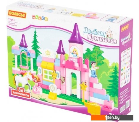  - Конструкторы Полесье 77691 Весёлая принцесса - 77691 Весёлая принцесса
