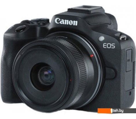  - Фотоаппараты Canon EOS R50 RF-S 18-45mm F4.5-6.3 IS STM (черный) - EOS R50 RF-S 18-45mm F4.5-6.3 IS STM (черный)