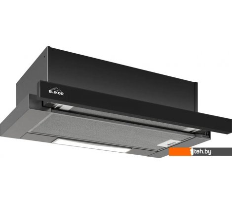  - Вытяжки Elikor Slide 50П-1000 227274 (черный/стекло черное) - Slide 50П-1000 227274 (черный/стекло черное)
