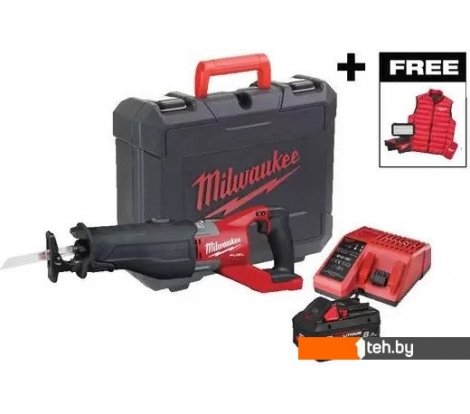  - Циркулярные, торцовочные и сабельные пилы Milwaukee M18 FSXMC-801C 4933499455 (с 1-им АКБ, кейс) - M18 FSXMC-801C 4933499455 (с 1-им АКБ, кейс)