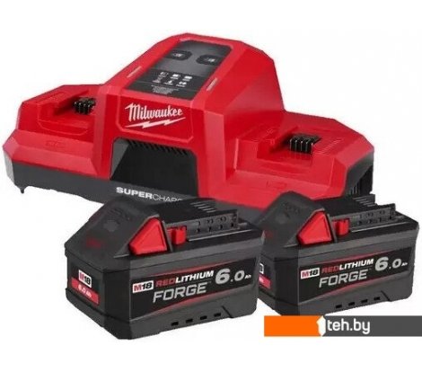  - Аккумуляторы и зарядные устройства для инструмента Milwaukee FORGENRG-602 4933498549 (18В + 18В/6 Ач) - FORGENRG-602 4933498549 (18В + 18В/6 Ач)