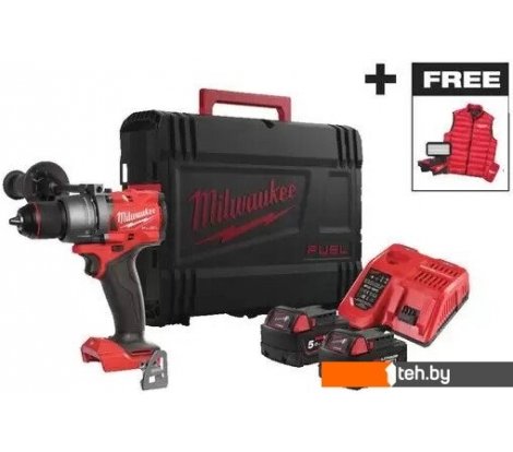  - Шуруповерты, гайковерты, электроотвертки Milwaukee M18 FPD3MC-502X 4933499451 (с 2-мя АКБ, кейс) - M18 FPD3MC-502X 4933499451 (с 2-мя АКБ, кейс)