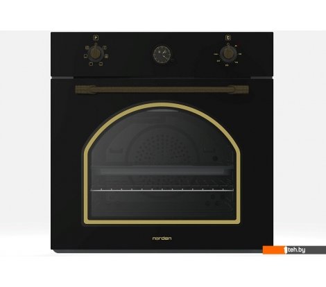  - Духовые шкафы Norden NRD 6000 BL Rustic - NRD 6000 BL Rustic