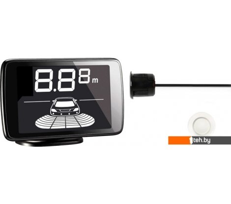  - Парковочные радары и камеры заднего вида ParkMaster 23U-4-A-White - 23U-4-A-White