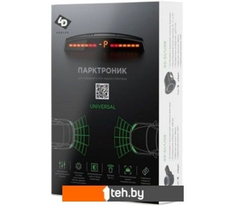  - Парковочные радары и камеры заднего вида 4 Drive 4S-51/U58 (белый) - 4S-51/U58 (белый)