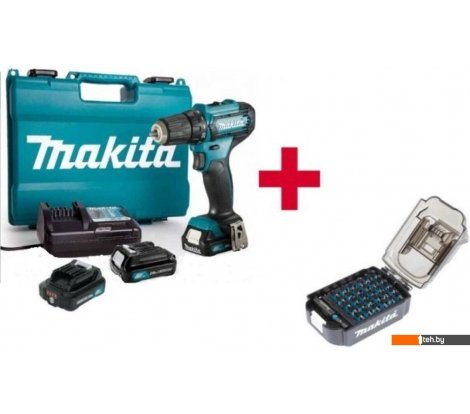  - Шуруповерты, гайковерты, электроотвертки Makita DF333DWAEA1 (с 2-мя АКБ, кейс) - DF333DWAEA1 (с 2-мя АКБ, кейс)