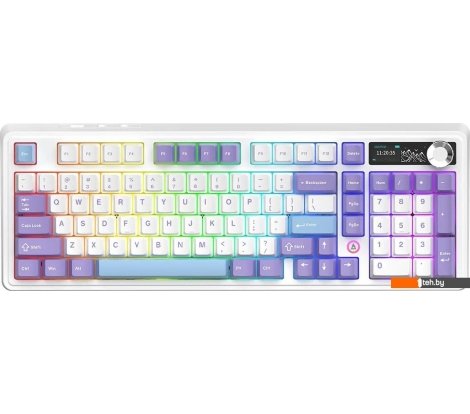  - Клавиатуры Ajazz AK980 V2 (фиолетовый/белый/синий, Ajazz Gift) - AK980 V2 (фиолетовый/белый/синий, Ajazz Gift)