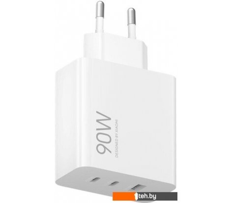  - Зарядные устройства Xiaomi 90W HyperCharge Power Adapter 3-Port MDY19-EK (международная версия) - 90W HyperCharge Power Adapter 3-Port MDY19-EK (международная версия)