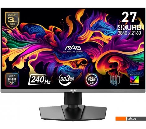  - Мониторы MSI MAG 272UP QD-OLED X24 - MAG 272UP QD-OLED X24