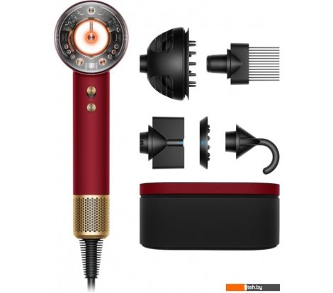  - Фены Dyson HD16 Supersonic Nural Curly+Coily (евровилка, красный бархат/золотой) - HD16 Supersonic Nural Curly+Coily (евровилка, красный бархат/золотой)