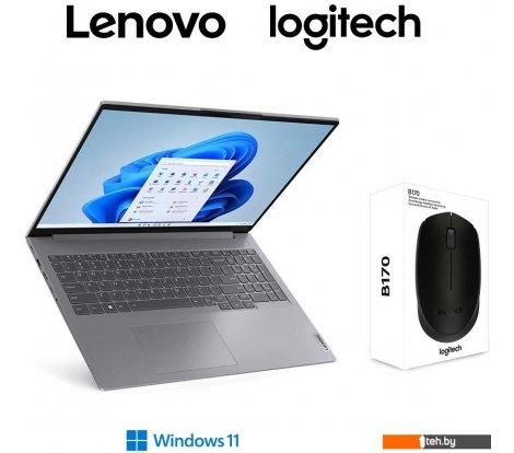 - Ноутбуки Lenovo ThinkBook 16 G6 IRL 21KHWL96RU - ThinkBook 16 G6 IRL 21KHWL96RU