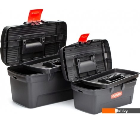  - Системы хранения инструментов Curver 13 + 16 Herobox Basic 02897-888-00 (2 шт) - 13 + 16 Herobox Basic 02897-888-00 (2 шт)