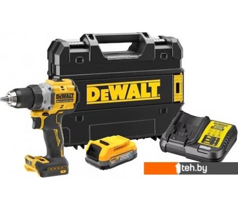  - Шуруповерты, гайковерты, электроотвертки DeWalt DCD800E1T (с 1-им АКБ 1.7 Ач, кейс) - DCD800E1T (с 1-им АКБ 1.7 Ач, кейс)