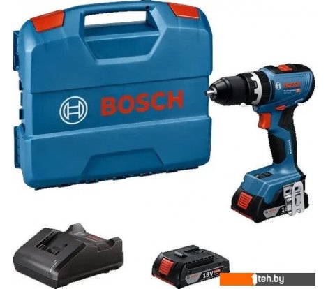  - Шуруповерты, гайковерты, электроотвертки Bosch GSB 18V-65 Professional 06019N3100 (с 2-мя АКБ, кейс) - GSB 18V-65 Professional 06019N3100 (с 2-мя АКБ, кейс)