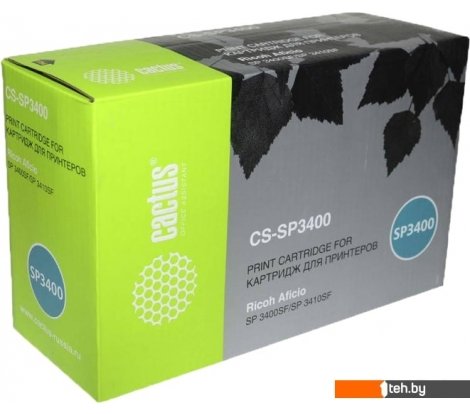  - Картриджи для принтеров и МФУ CACTUS CS-SP3400 (аналог Ricoh SP3400HE/SP3500HE) - CS-SP3400 (аналог Ricoh SP3400HE/SP3500HE)