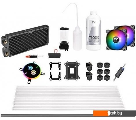  - Системы охлаждения Thermaltake Pacific C240 DDC Hard Tube Water Cooling Kit CL-W242-CU12SW-A - Pacific C240 DDC Hard Tube Water Cooling Kit CL-W242-CU12SW-A