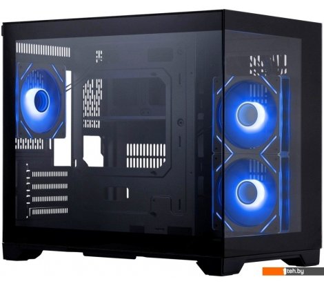  - Корпуса 1stPlayer MV6-TRANSPARENT ARGB (черный) - MV6-TRANSPARENT ARGB (черный)