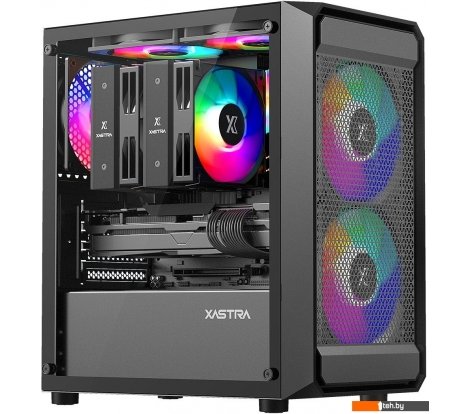  - Корпуса XASTRA A303M 3FRGB (черный) - A303M 3FRGB (черный)