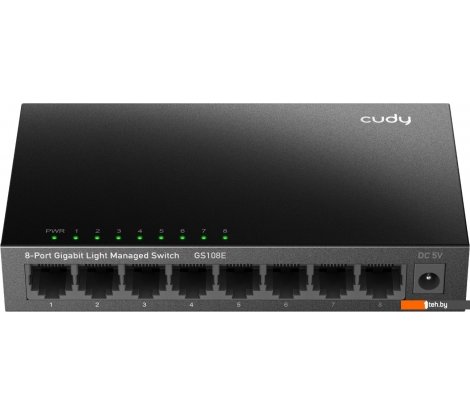  - Коммутаторы Cudy GS108E 1.0 - GS108E 1.0