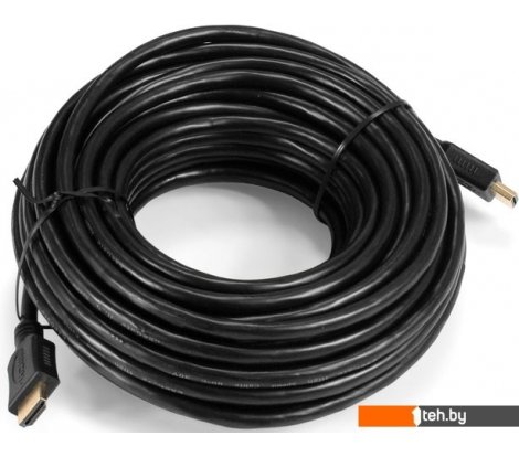  - Кабели, адаптеры, разветвители ExeGate HDMI-HDMI (19M-19M) 15 м EX287734RUS - HDMI-HDMI (19M-19M) 15 м EX287734RUS