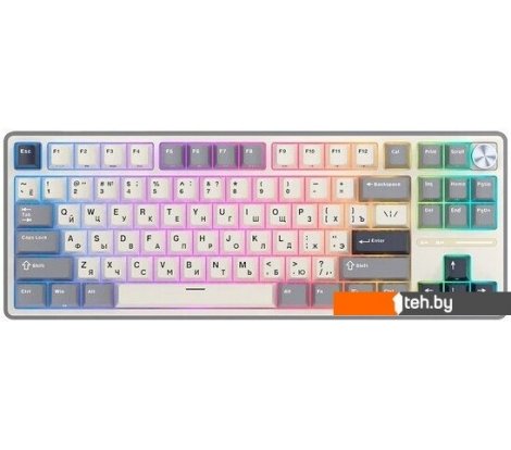  - Клавиатуры Royal Kludge R87 Pro Half Grey (RK Brown) - R87 Pro Half Grey (RK Brown)