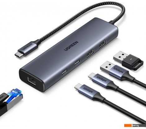  - USB-хабы и док-станции Ugreen CM512 45320 - CM512 45320